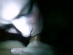 Fantastic point of view of my former fuckbuddy working on my cock